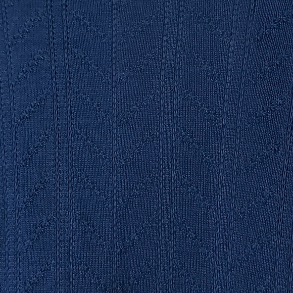 Kim Rogers Blue Knit Open Front Soft Fall Cardigan Sweater Cover Up Womens XL - Picture 4 of 10